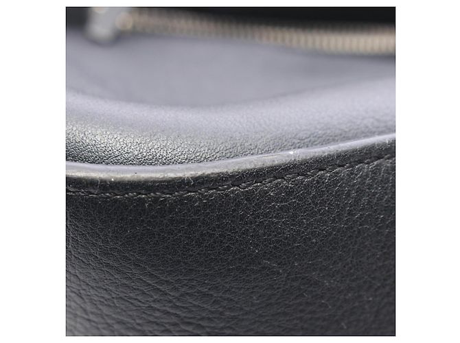 Borsa Loewe Hammock - Piccola borsa a mano in pelle nera Nero - vista 5