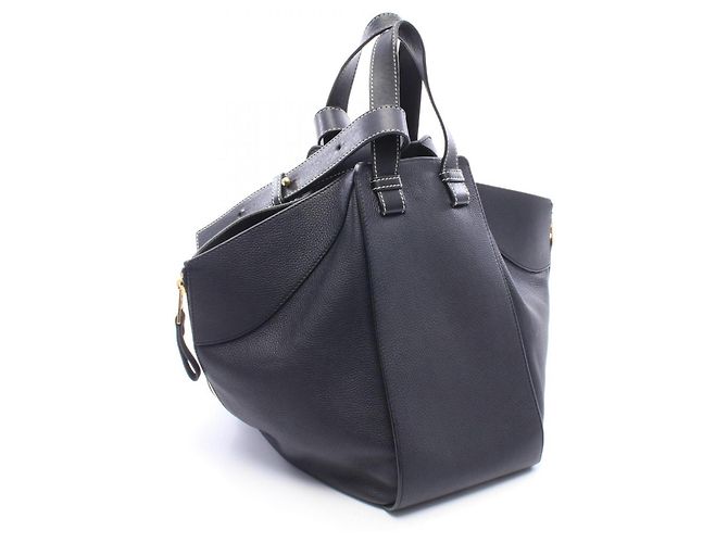 Borsa Loewe Hammock Medium Nero - vista 2