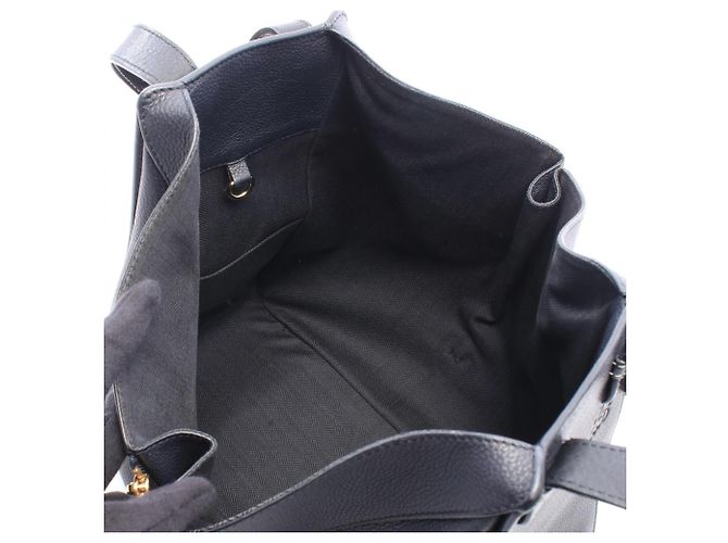 Borsa Loewe Hammock Medium Nero - vista 3