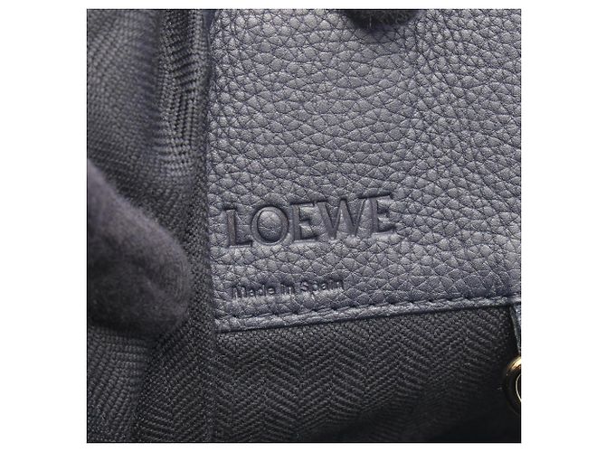 Borsa Loewe Hammock Medium Nero - vista 4