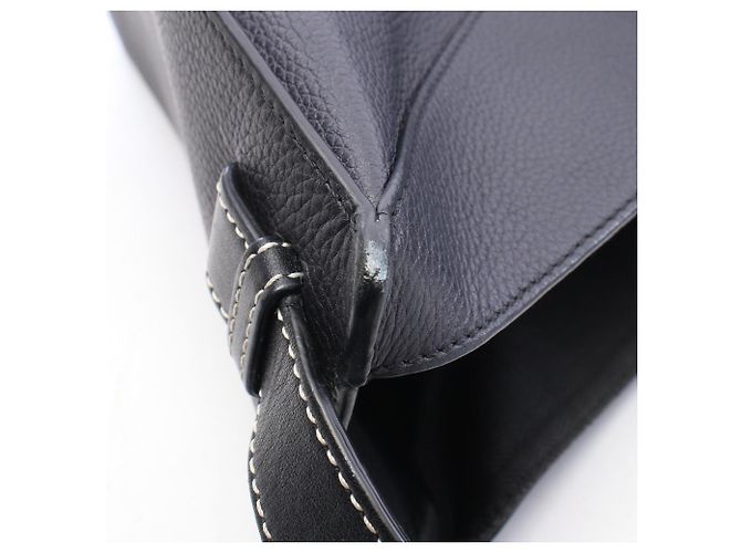 Borsa Loewe Hammock Medium Nero - vista 8