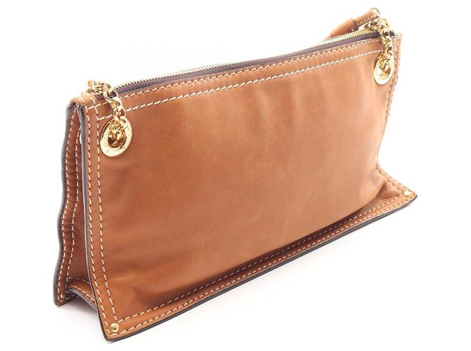 Borsa a tracolla Loewe in pelle marrone - vista 2