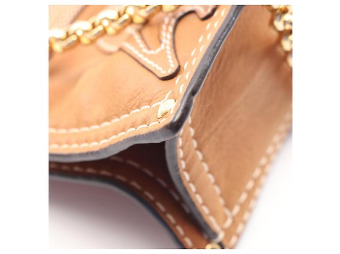 Borsa a tracolla Loewe in pelle marrone - vista 5