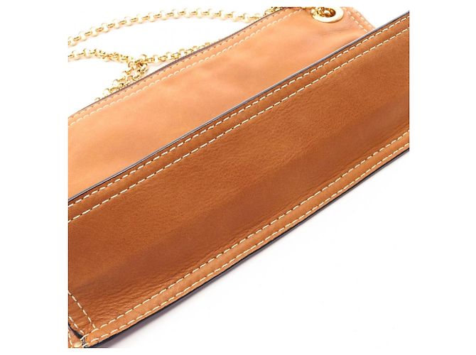 Borsa a tracolla Loewe in pelle marrone - vista 7