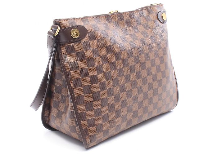 Borsa a tracolla Louis Vuitton Duomo Marrone Damier ebene - vista 2