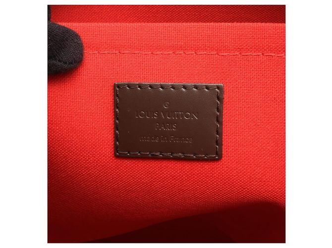 Borsa a tracolla Louis Vuitton Duomo Marrone Damier ebene - vista 4