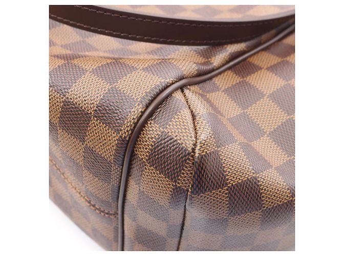 Borsa Tote Louis Vuitton Totally MM Damier Ebene Marrone - vista 6