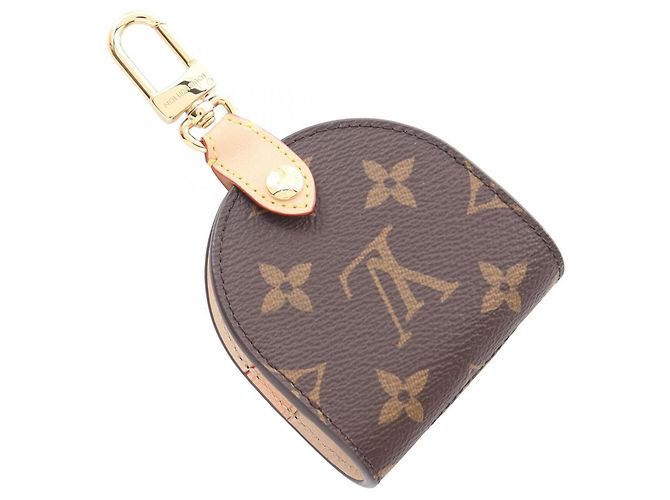 Charm Porta Borse Cane Monogram Louis Vuitton Marrone - vista 2