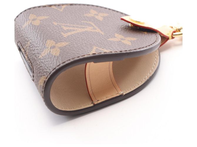 Charm Porta Borse Cane Monogram Louis Vuitton Marrone - vista 7