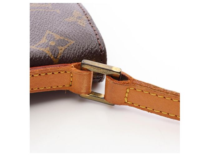Sac à épaule Louis Vuitton Trotteur Monogram Marron - vue 14