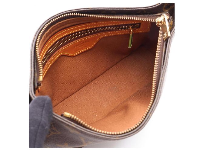 Sac à épaule Louis Vuitton Trotteur Monogram Marron - vue 3