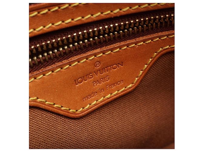 Sac à épaule Louis Vuitton Trotteur Monogram Marron - vue 4