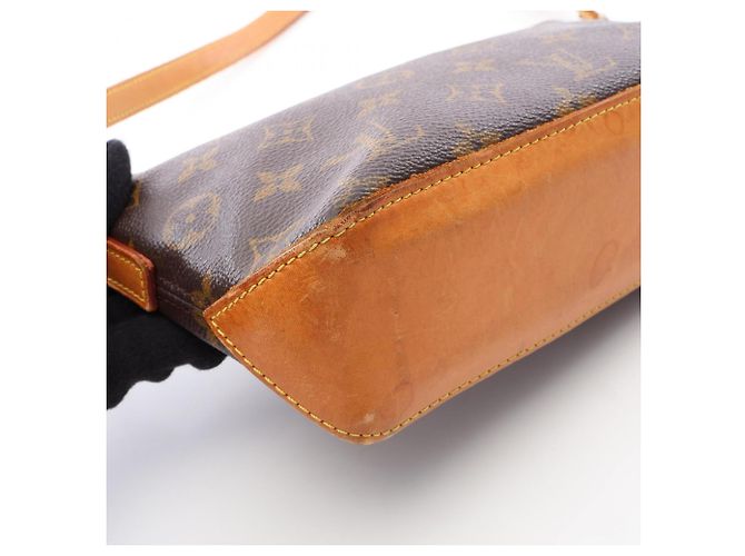 Sac à épaule Louis Vuitton Trotteur Monogram Marron - vue 6