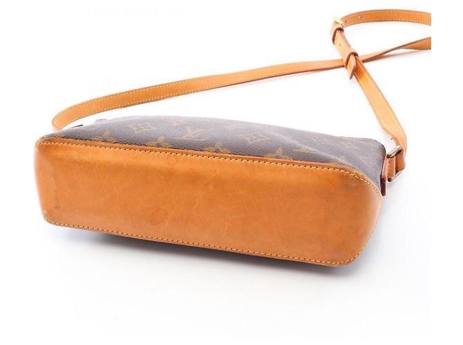 Sac à épaule Louis Vuitton Trotteur Monogram Marron - vue 8