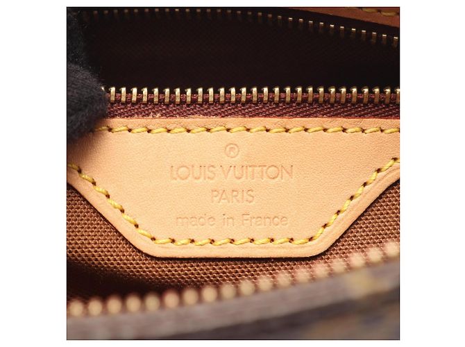 Borsa a tracolla Louis Vuitton Trotteur Marrone - vista 4