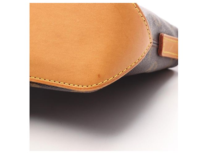 Borsa a tracolla Louis Vuitton Trotteur Marrone - vista 7
