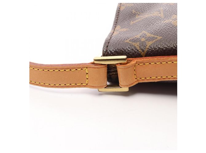 Borsa a tracolla Louis Vuitton Trotteur Marrone - vista 9