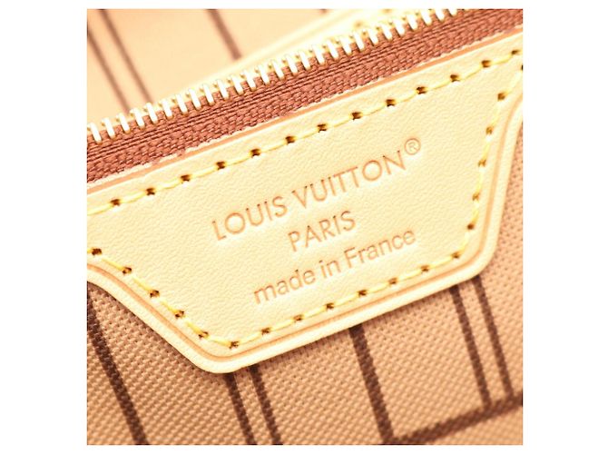 Borsa Tote Louis Vuitton Neverfull GM Marrone - vista 4