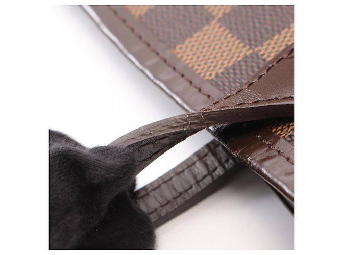 Louis Vuitton Neverfull MM Damier Ebene Tote Bag Braun - Ansicht 7
