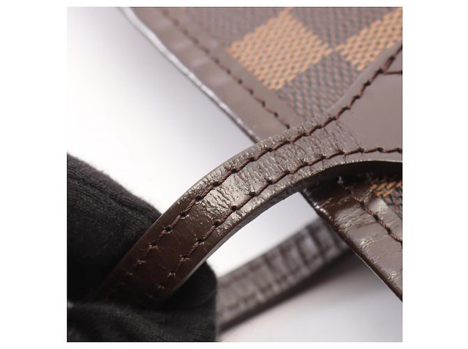 Louis Vuitton Neverfull MM Damier Ebene Tote Bag Braun - Ansicht 8