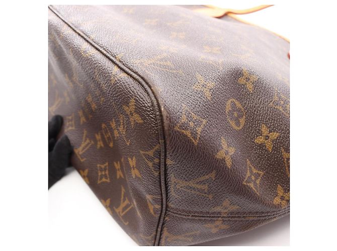Borsa Tote Louis Vuitton Neverfull MM Marrone - vista 10