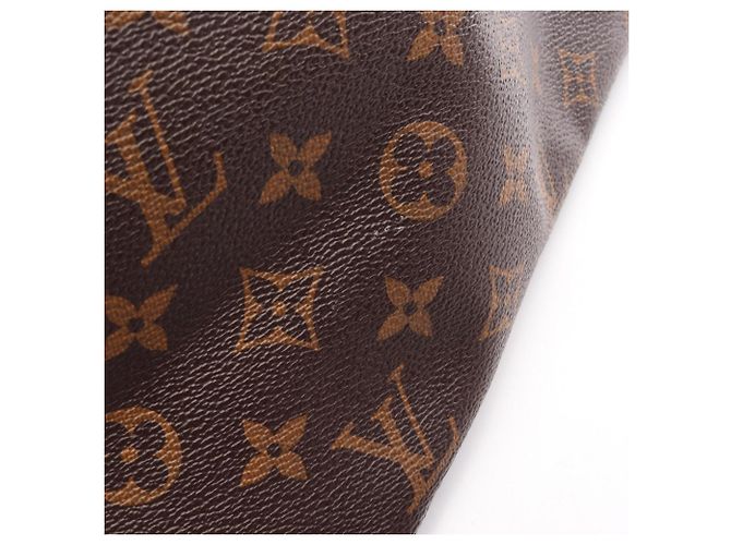 Borsa Tote Louis Vuitton Neverfull MM Marrone Fuschia - vista 7