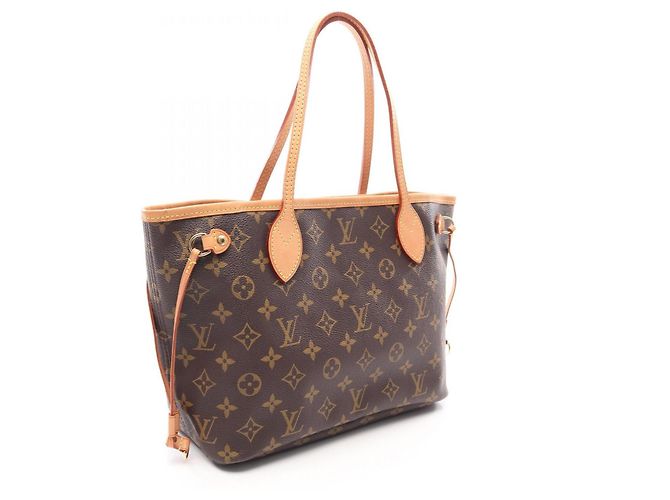 Louis Vuitton Neverfull PM Tote Bag Braun - Ansicht 2