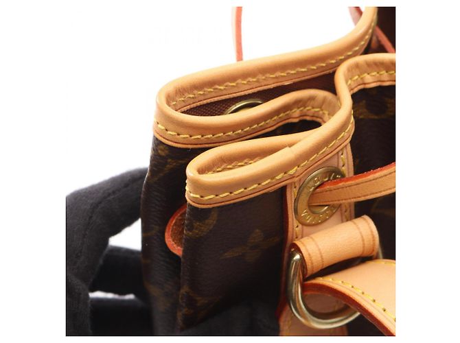 Borsa a tracolla Louis Vuitton Noe Marrone - vista 9