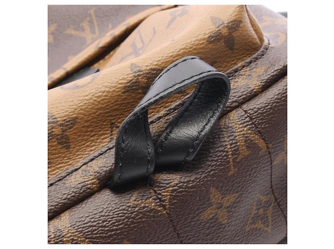 Zaino Louis Vuitton Palm Springs PM Marrone Beige - vista 6