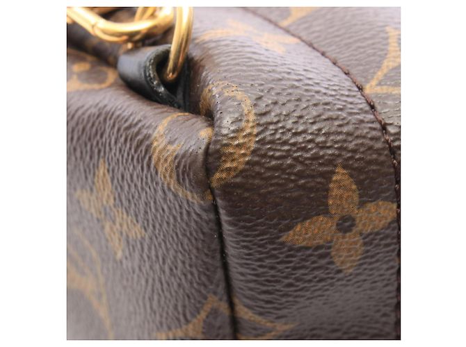 Zaino Louis Vuitton Palm Springs Mini Marrone Nero - vista 6
