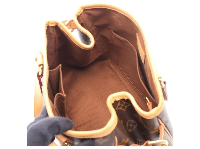 Borsa Louis Vuitton Batignolles Marrone - vista 3