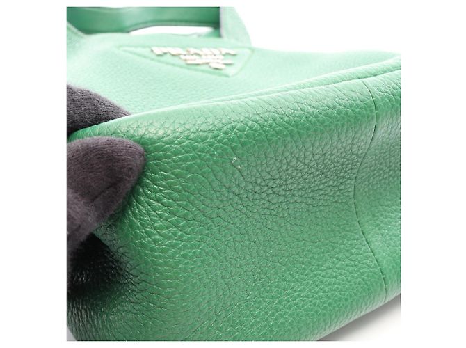 Prada PRADA Liaison Mini Handtasche Grün - Ansicht 10