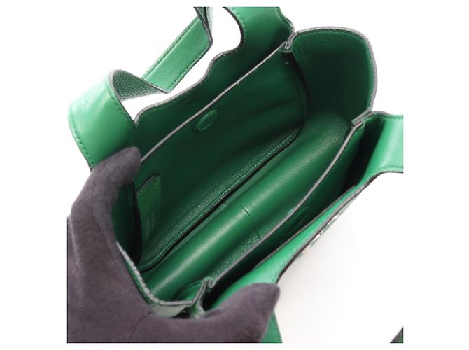 Prada PRADA Liaison Mini Handtasche Grün - Ansicht 3