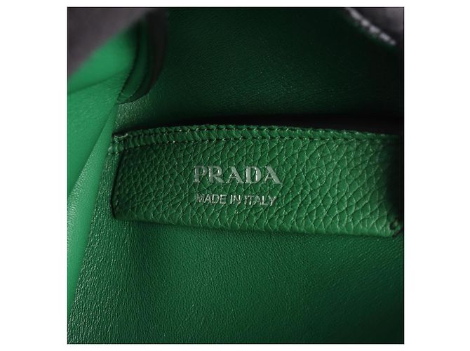 Prada PRADA Liaison Mini Handtasche Grün - Ansicht 4