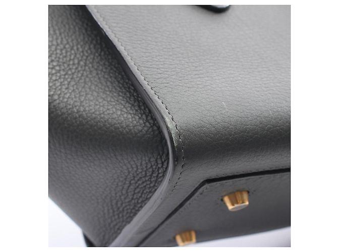 Céline Celine Tie Bag Shopper aus grauem Leder Braun - Ansicht 15
