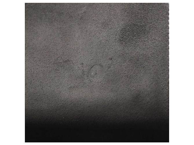 Céline Celine Tie Bag Shopper aus grauem Leder Braun - Ansicht 17