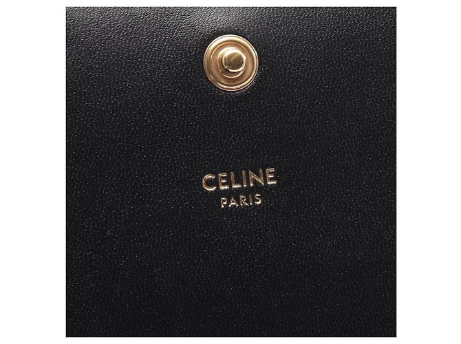 Céline Bolso Celine Triomphe Multi Pochette Negro - vista 4