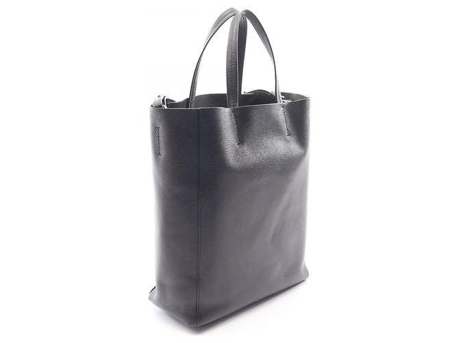 Céline Celine Vertical Small Cabas Borsa Tote 2-Way Nero - vista 2