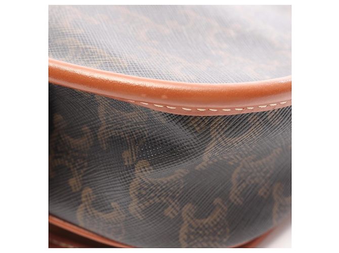 16 Céline Borsa Celine Folco Medium Marrone Nero - vista 10
