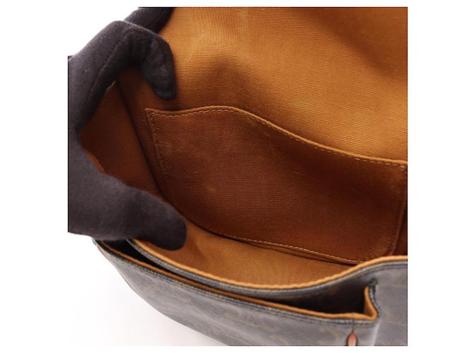 16 Céline Borsa Celine Folco Medium Marrone Nero - vista 6