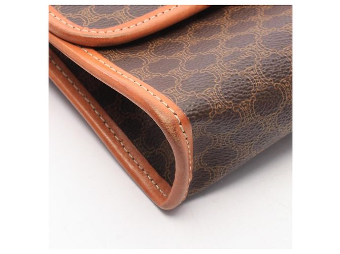 Céline Bolsa de Ombro Celine Macadam Marrom - vista 6