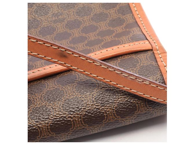 Céline Bolsa de Ombro Celine Macadam Marrom - vista 8