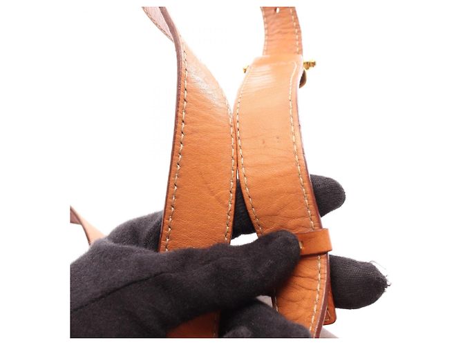 Céline Sac à dos/Sac à main Celine Macadam Marron - vue 10