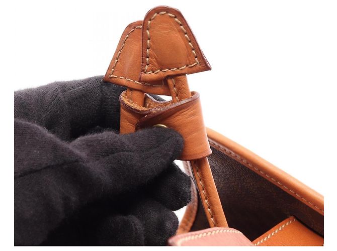 Céline Sac à dos/Sac à main Celine Macadam Marron - vue 13