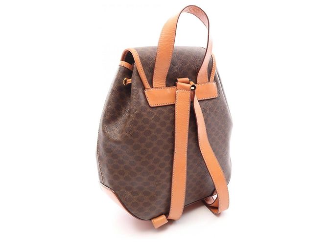 Céline Sac à dos/Sac à main Celine Macadam Marron - vue 2