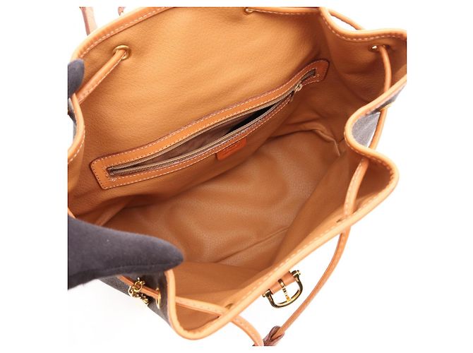 Céline Sac à dos/Sac à main Celine Macadam Marron - vue 3