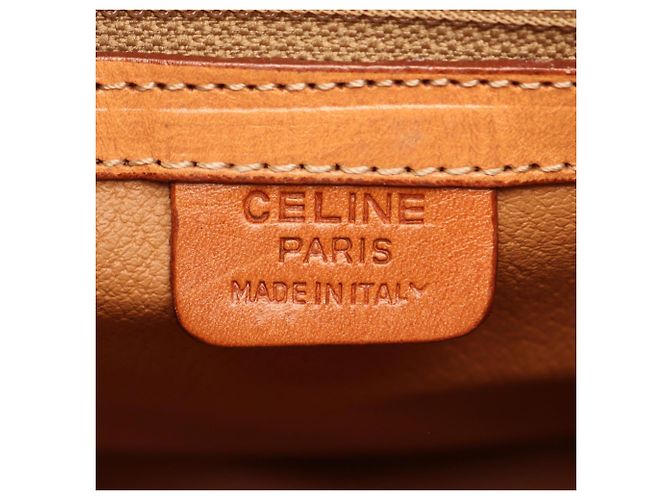 Céline Sac à dos/Sac à main Celine Macadam Marron - vue 4