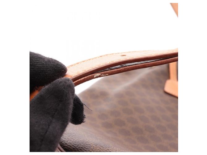 Céline Sac à dos/Sac à main Celine Macadam Marron - vue 9