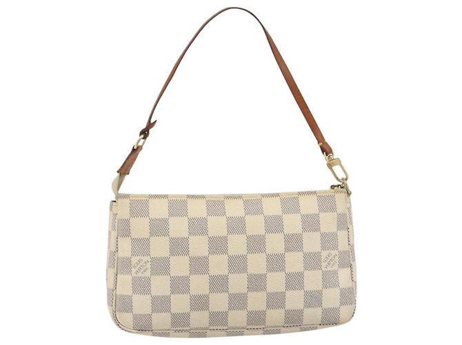 Louis Vuitton Pochette Accessoires Damier Small Beige - vista 2