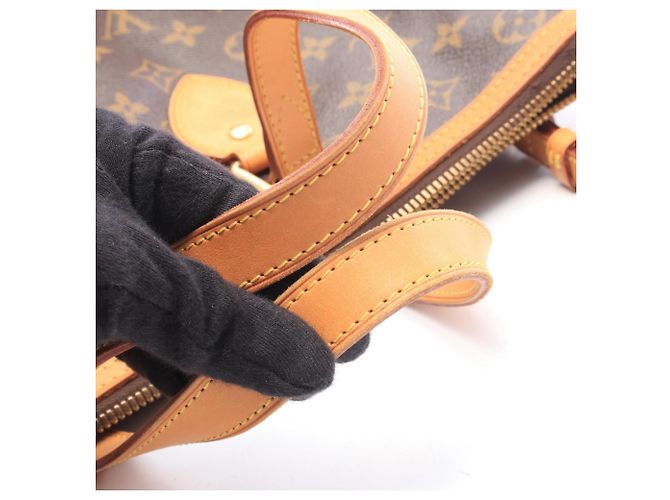 Borsa Louis Vuitton Palermo PM Marrone - vista 10